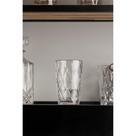 Copo Alto com Fio de OuroDiamond Lyor 390ml Vidro Copo Alto com Fio de OuroDiamond Lyor 390ml Vidro