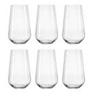 Copo Alto de Cristal Bohemia Long Drink 440 ml Sandra 6 Peças