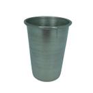 Copo Aluminio 250ml redondo liso para tereré dia a dia