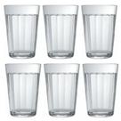 Copo Americano Long Drink 300ml Multiuso Nadir 6 Unidades