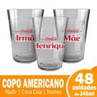 Copo americano long drink coca cola nomes 345ml 2610 48x1