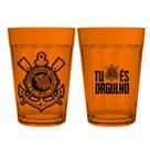 Copo americano prime 190 ml corinthians laranja luva com 2 (7898919018741) Copo americano prime 190 ml corinthians laranja luva com 2 (7898919018741)