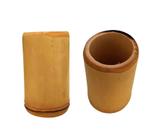Copo Artesanal de Bambu 50ml: Kit com 10