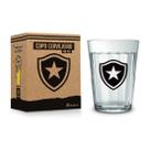 Copo Avulso Americano KazzaVip De Vidro Botafogo Oficial Licenciado 190ML Incolor