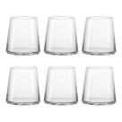 Copo Baixo de Cristal Bohemia 300 ml Ray 6 Peças