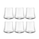 Copo Baixo de Cristal Bohemia Para Whisky 350 ml Xtra 12 Peças