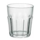 Copo baixo guzzini happy hour 350ml em acrilico transparente 7230300