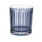 Copo baixo Skyline em cristal azul 320ml