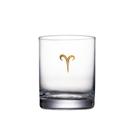 Copo baixo Zodiac em cristal 280ml aries -Bohemia