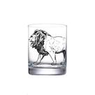 Copo baixo Zodiac em cristal 280ml leao -Bohemia