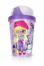 COPO BICO COM TAMPA PERSONAGENS 250ml PANAMBY -