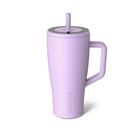 Copo BrüMate Era 900 ml com alça, palha e tampa de lavanda