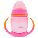Copo BUBA com Alça Removível e Bico de Silicone - Rosa 250ml
