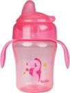 Copo Buba Fundo do Mar com Alça Removível e Bico Macio Rosa 240ml
