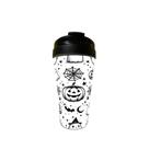 Copo Bucks Acrilico Halloween Preto e Branco 470ml