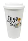 Copo Bucks Branco Profissão Carreira Engenharia Civil Copo Bucks Branco Profissão Carreira Engenharia Civil