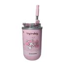 Copo C/canudo 300ml Hello Kitty My Melody Zona Criativa