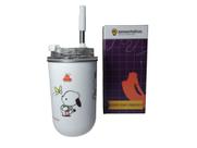 Copo C/canudo 300ml Hello Kitty Pochacco Licenciado
