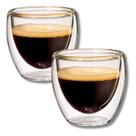Copo Café Vidro Duplo Espresso Chá Capuccino 80 Ml 2 Peças Copo Parede Dupla Copo Café Vidro Duplo Espresso Chá Capuccino 80 Ml 2 Peças Copo Parede Dupla