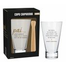 Copo Caipirinha Long - Pai Toda felicidade - Brasfoot