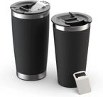 Copo Caneca Chope Com Abridor de Garrafas 730ml em Aço Inox Mantem Gelado e Quente - Unyhome Copo Caneca Chope Com Abridor de Garrafas 730ml em Aço Inox Mantem Gelado e Quente - Unyhome