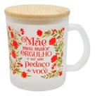 Copo Caneca De Vidro Com Tampa De Bambu Presente Criativo Unica Copo Caneca De Vidro Com Tampa De Bambu Presente Criativo Unica