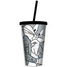 Copo Canudo 500Ml Looney Tunes Pernalonga