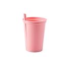 Copo Canudo Fixo Infantil 330ml Plasutil