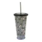 Copo canudo led - gatinha uatt