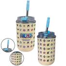 Copo Canudo One Piece Mugiwara Crew 300ml - Zona Criativa Copo Canudo One Piece Mugiwara Crew 300ml - Zona Criativa