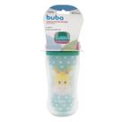Copo Canudo Parede Dupla Buba Animal Fun Girafa 280ml