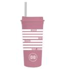 Copo Canudo Slim 650ml - Diva College
