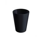 Copo Casual 7,3x7,3x8,9cm 200ml Preto Coza