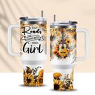 Copo CGMIBAS Country Music Girl isolado de 1,2 L com canudo