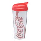 Copo Coca-Cola Com Tampa Contour Branco 500 Ml