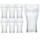 Copo Coca-Cola Contour De Vidro 300ML Nadir Figueiredo 6Un