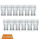Copo Coca-Cola De Vidro 470ML Nadir Figueiredo kit 12 Und