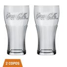 Copo Coca-Cola De Vidro 470ML Nadir Figueiredo kit 2 Und