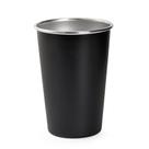 Copo Colorinox Aço Inox 500ml Preto Termopro
