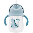 Copo com Alça Dino Azul 240ml Buba 12580