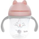 Copo Com Alça Gatinho Buba Rosa