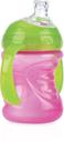 Copo Com Alça Para Bebê Com Super Bico Soft Flex De Silicone (4m+) - 240ml - Nûby