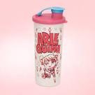 Copo com Bico Infantil Arlequina
