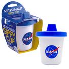 Copo com canudinho GAMAGO NASA, adoravelmente fofo para bebês de 6 meses ou mais, 200 ml