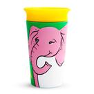 Copo com canudinho Munchkin Miracle 360 Wildlove 270 ml Elephant