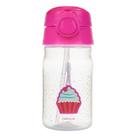 Copo Com Canudo 370 Ml Cupcake Rosa PIMPOLHO 94591