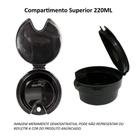 Copo com Canudo e Compartimento Homem de Ferro
