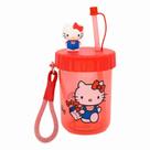 Copo com Canudo Flip Hello Kitty Plástico 500ml Copo com Canudo Flip Hello Kitty Plástico 500ml