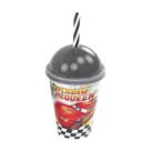 Copo Com Canudo Infantil Festa Lembrancinha Refrigerante Milk Shake Personagens 280ML