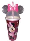 COPO COM CANUDO MICKEY OU MINNIE 500ml unidade